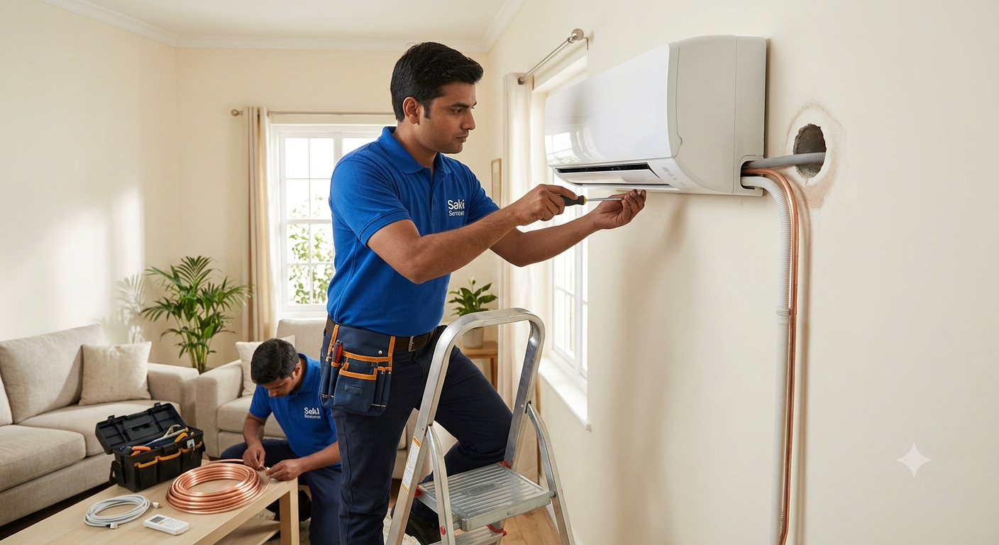 Split AC Installation (1-1.5-2 ton)